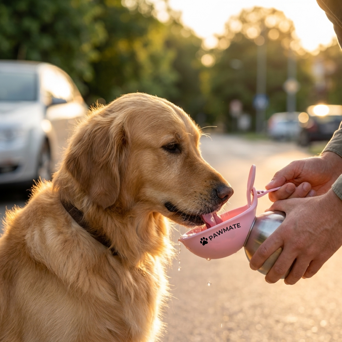 PAWMATE 2-In-1 Travel Bottle