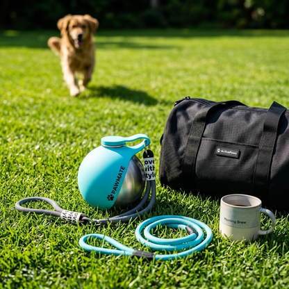 PAWMATE 2-In-1 Travel Bottle